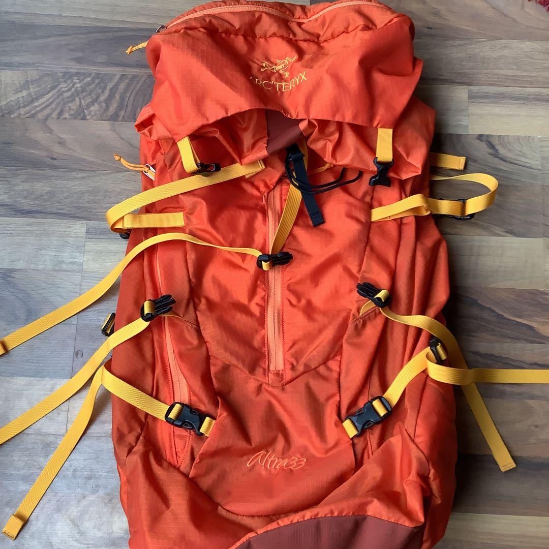 アークテリクスリュック　イギリス行きで一回使用したままです