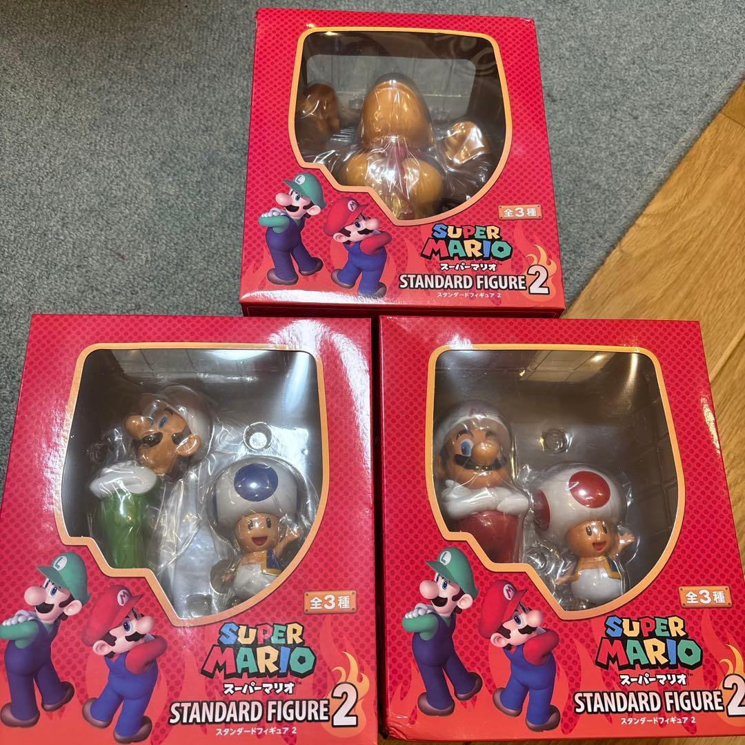 スーパーマリオ　フィギア　3種類