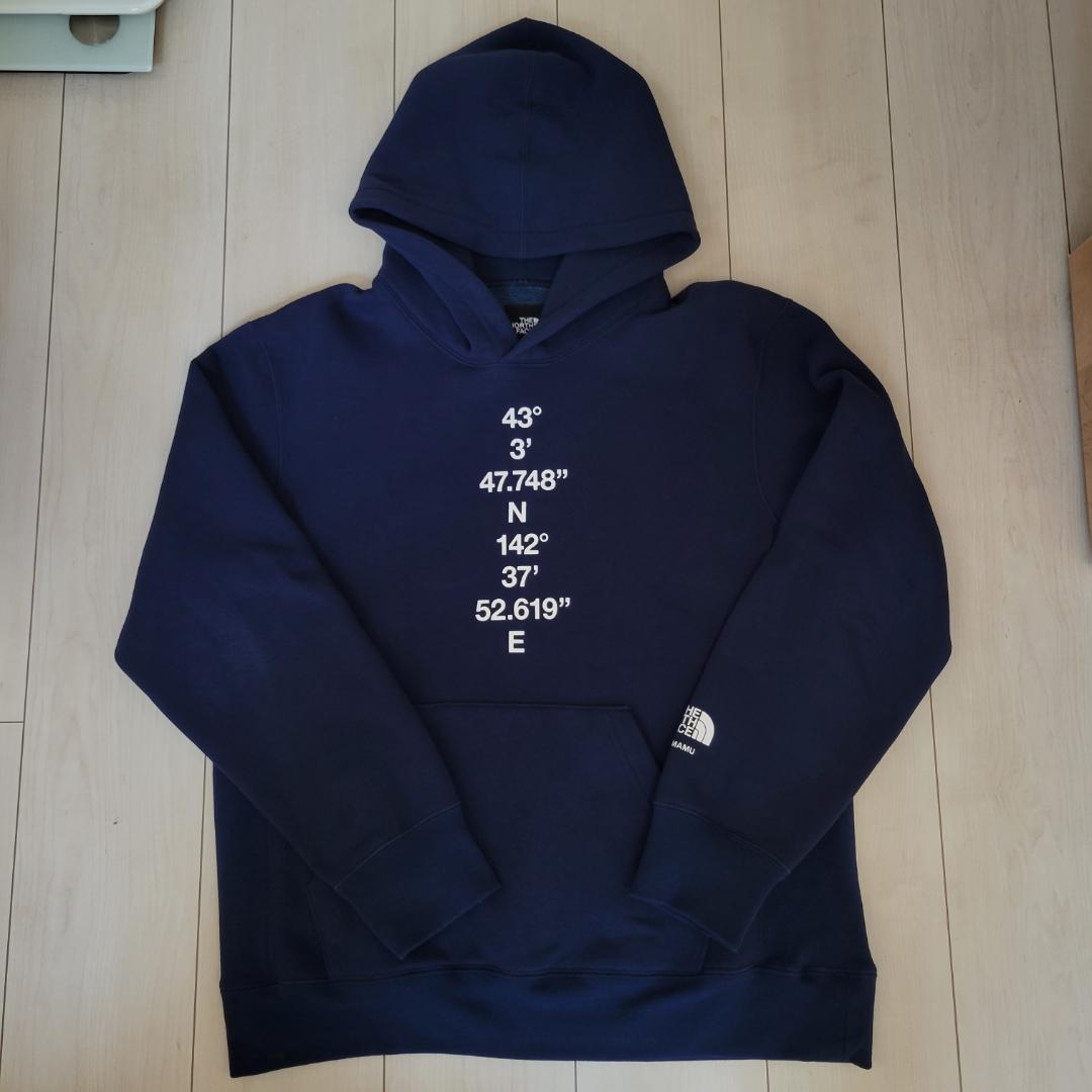 THE NORTH FACE トマム限定スーベニアフーディー（ネイビー）サイズL