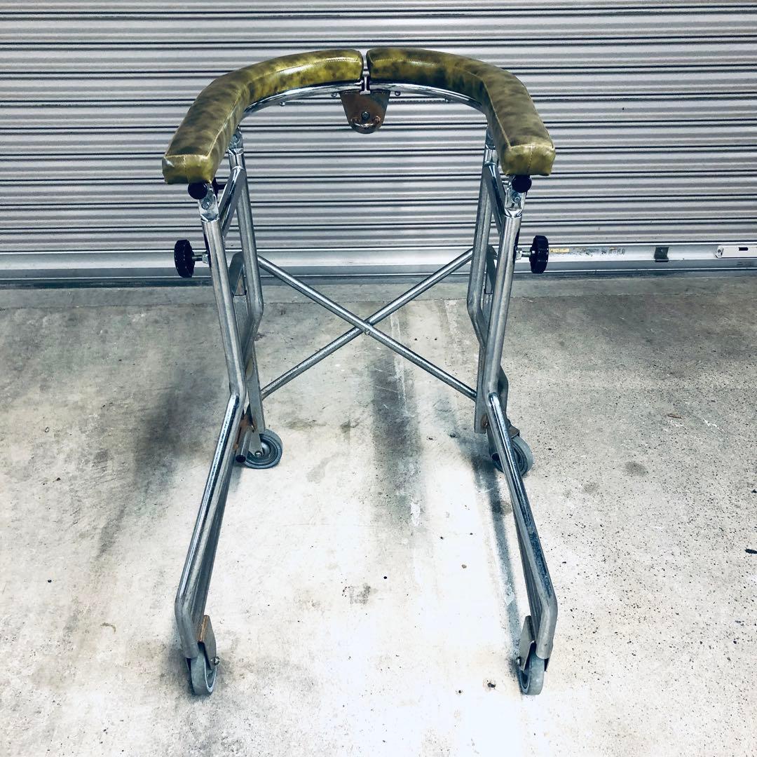 送料無料】歩行器 介護 リハビリ 松永製作所 SM-10 折りたたみ 汚れ