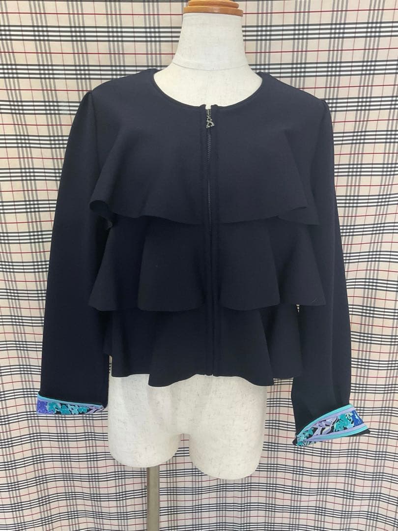 LEONARD フリルジャケット　　　　　　　　　1826