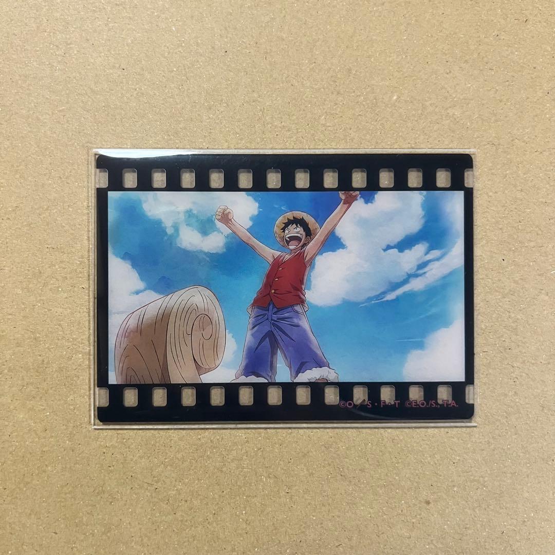 ワンピース コレクションクリアカード ルフィ - メルカリ