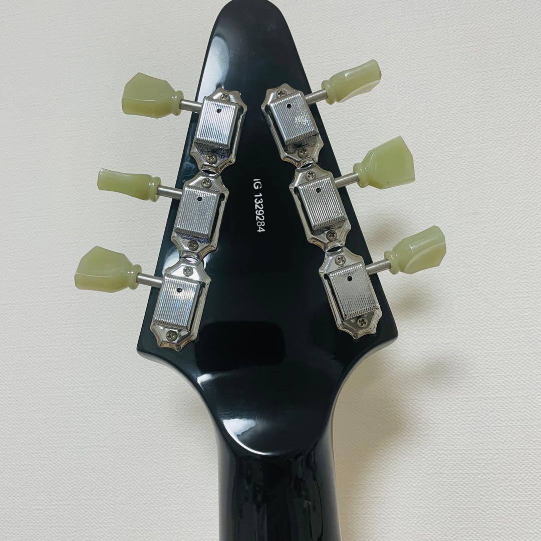 グラスルーツ GR-FV-32 スピーカー内蔵 エレキギターフライングV 希少