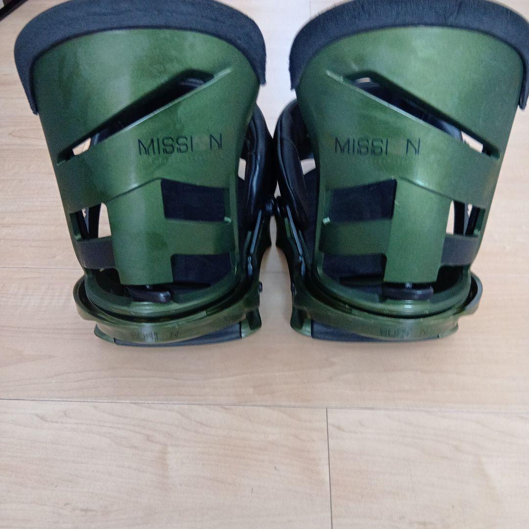 BURTON MISSIN ビンディング Lサイズ グリーン/ブラック