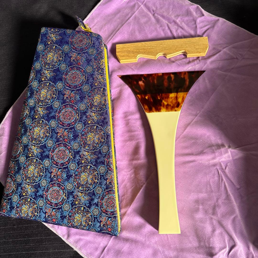 三味線　地唄用　鼈甲　撥バチ　津山撥