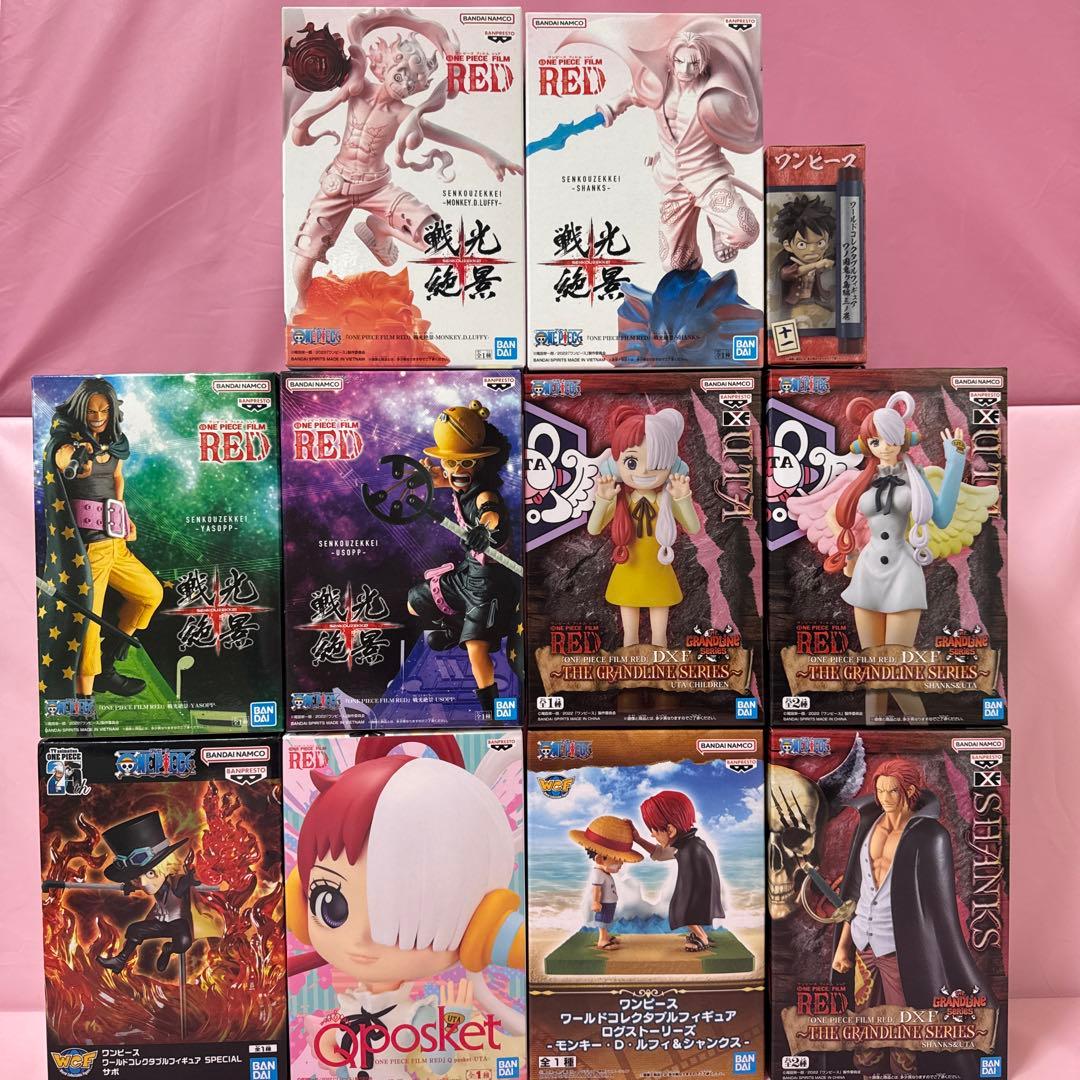 【豪華11体セット】ワンピースフィギュア まとめ売り 戦光絶景 DXF ワーコレ