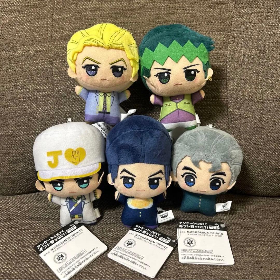 ジョジョの奇妙な冒険 ダイヤモンドは砕けない ちびぐるみ 全5種セット