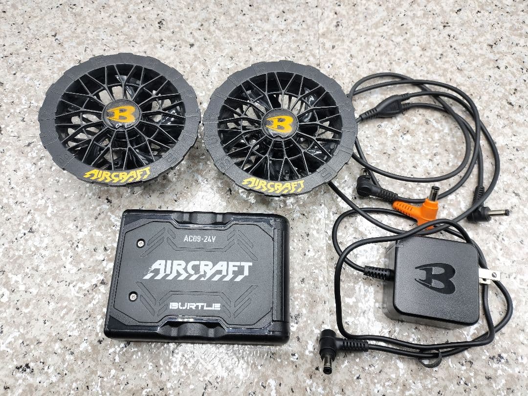 2025モデル AC09-24V バートルエアークラフト ファンバッテリーセット