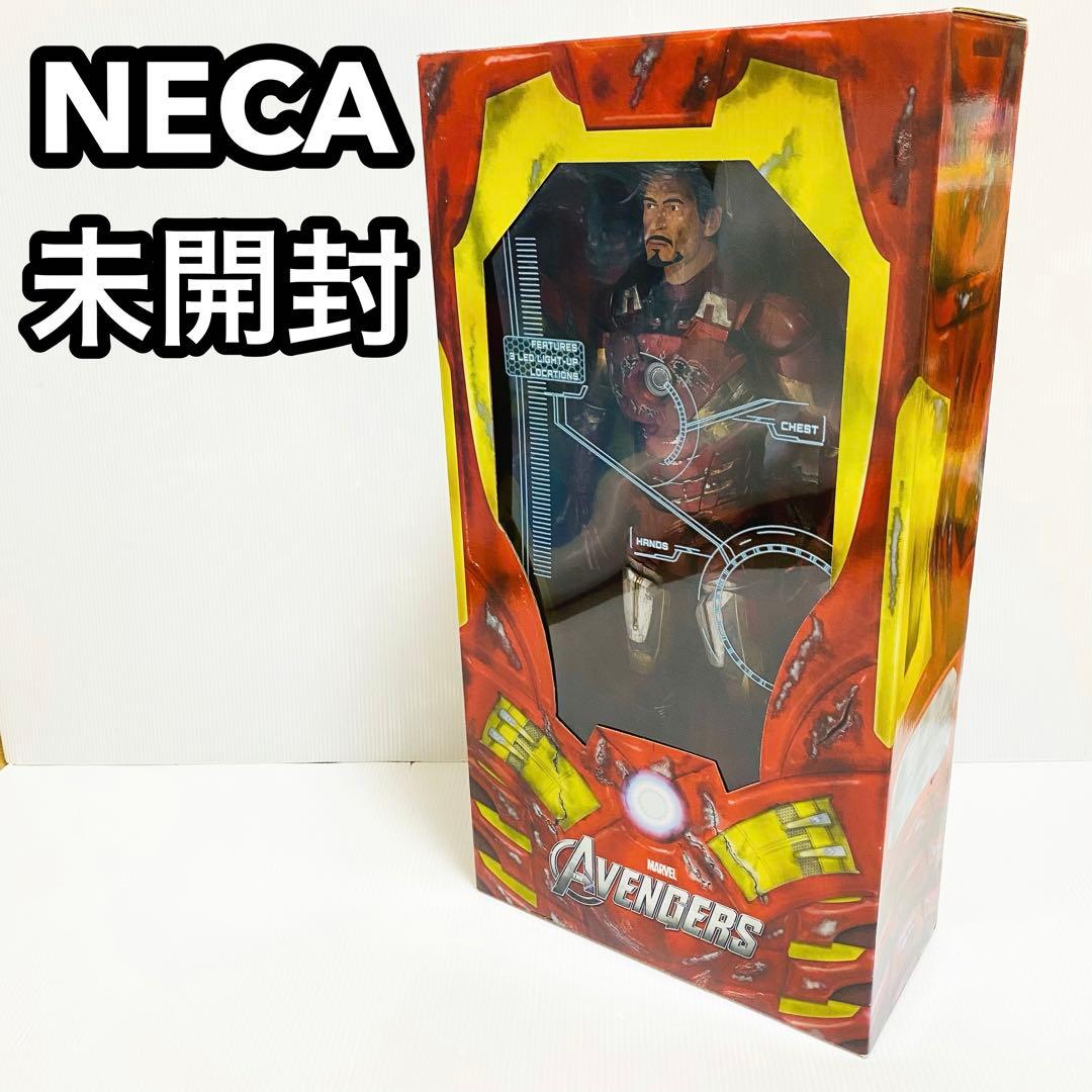 未開封品 NECA ネカ アイアンマン フィギュア 素顔