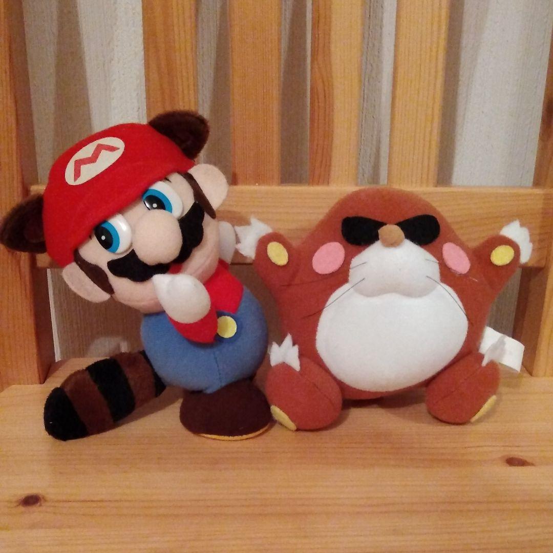 スーパーマリオワールド 2　インディー＆マリオ　ぬいぐるみ スーパーマリオ 祝電 結婚式 ぬいぐるみ電報 「スーパーマリオ ALL