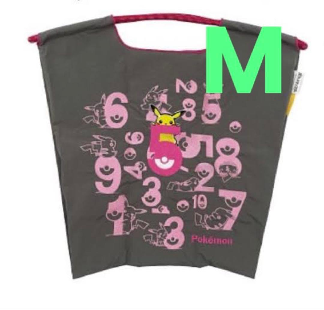 ボールアンドチェーン　ポケモン ピカチュウ エコバッグ グレー
