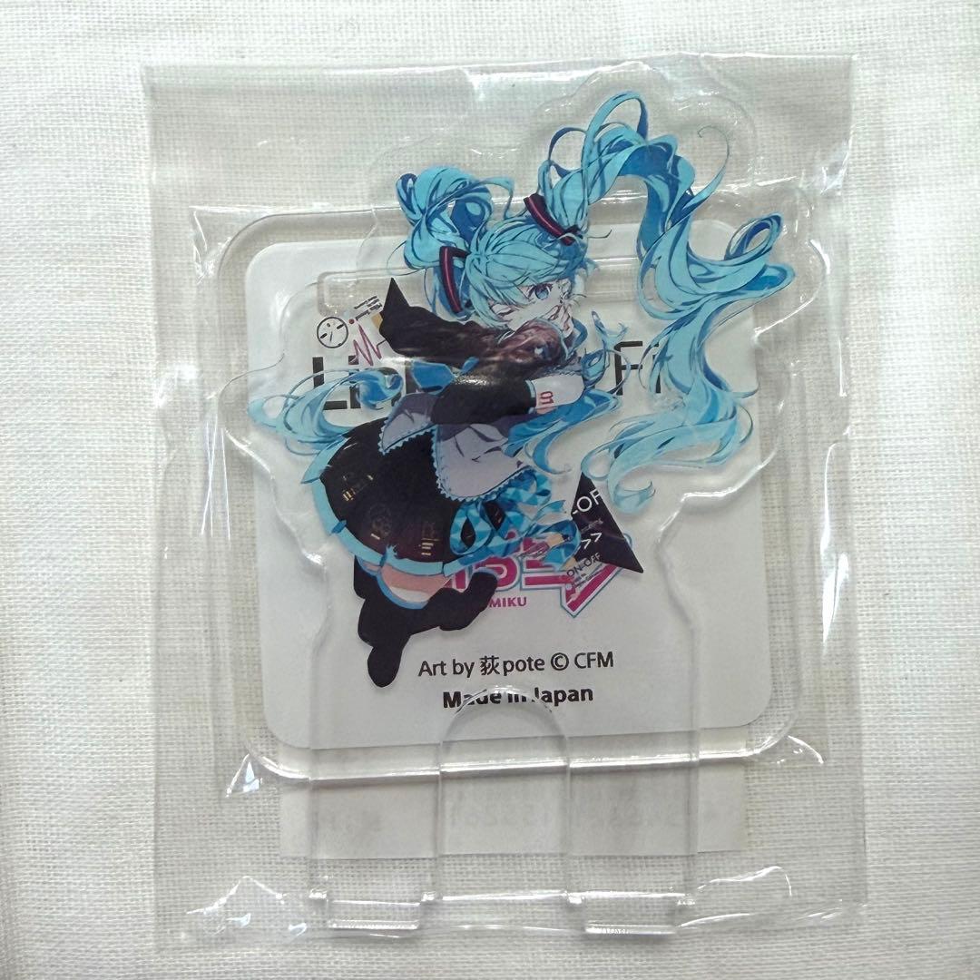 LinkBuds Fit 初音ミク 荻pote描き下ろし非売品アクリルスタンド