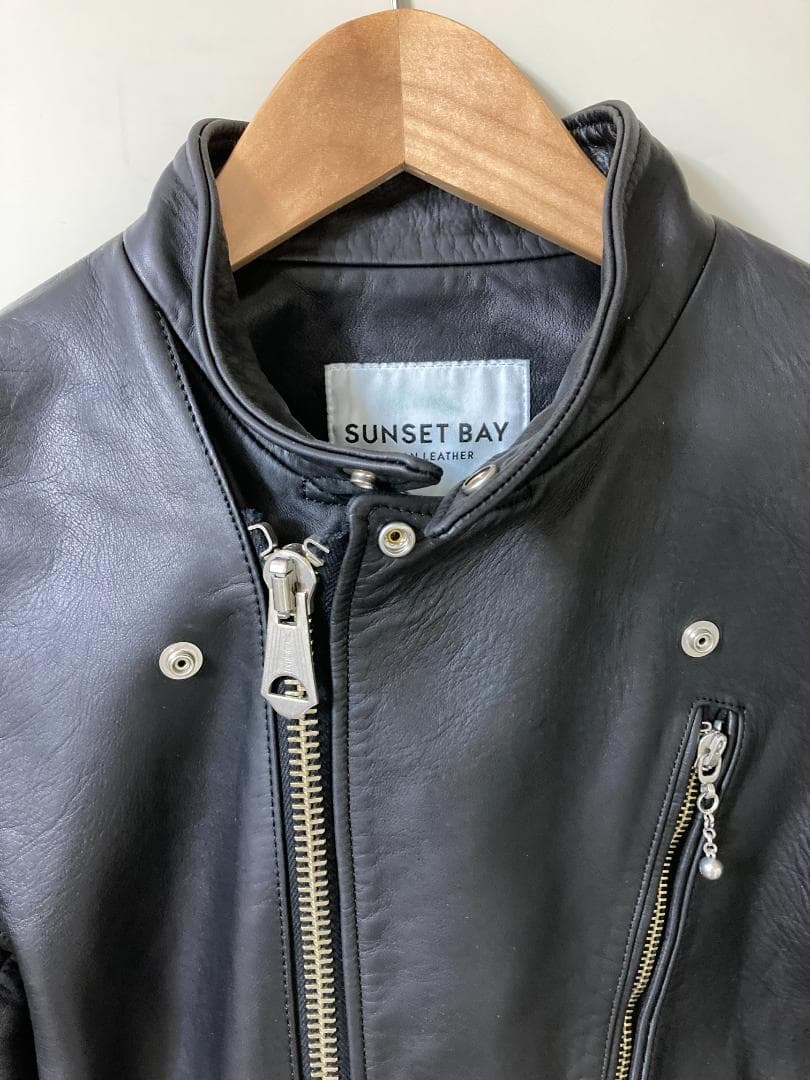 SUNSET BAY サンセットベイ バザーズ ライダース サイズ2 M - メルカリ