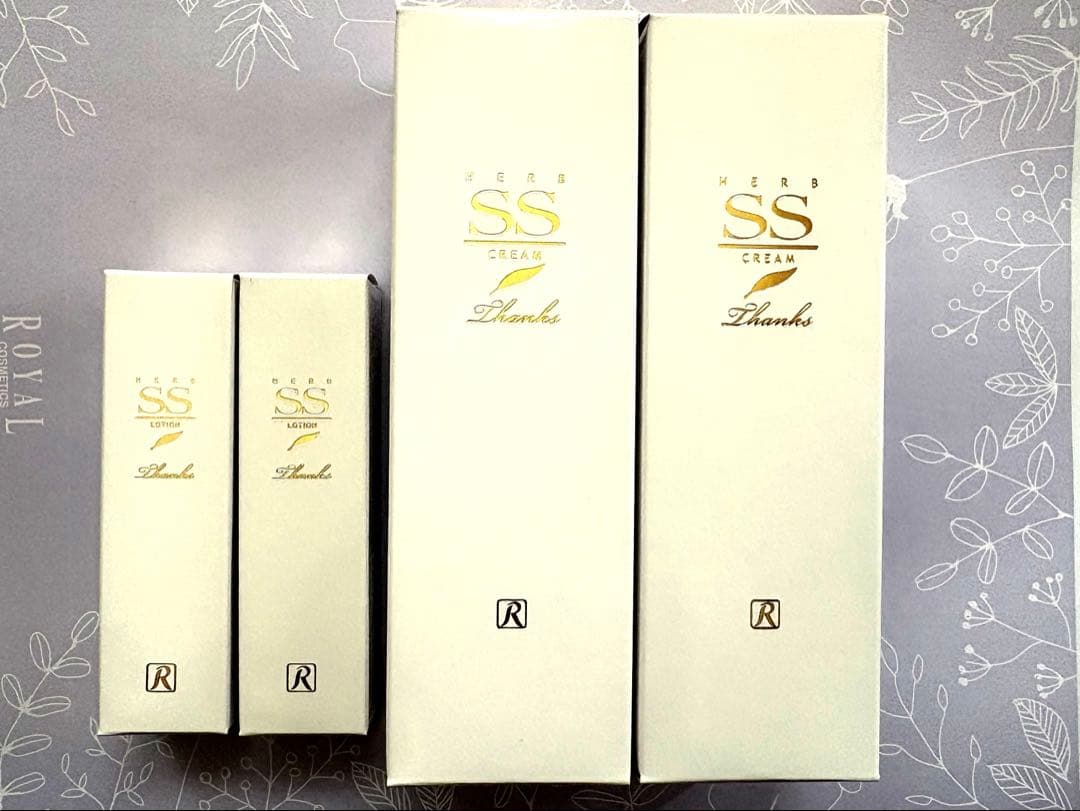 SSローション 2本　SSクリーム 2本