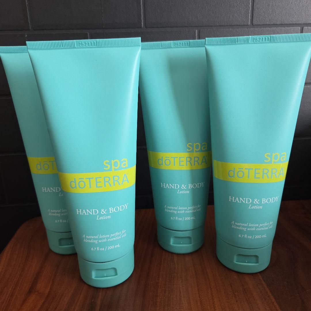 新品未使用 doTERRA ハンド&ボディローション 200ml×4本 クリーム ドテラ ハンド＆ボディローション 200ml新品・未使用 doTERRA - メルカリ