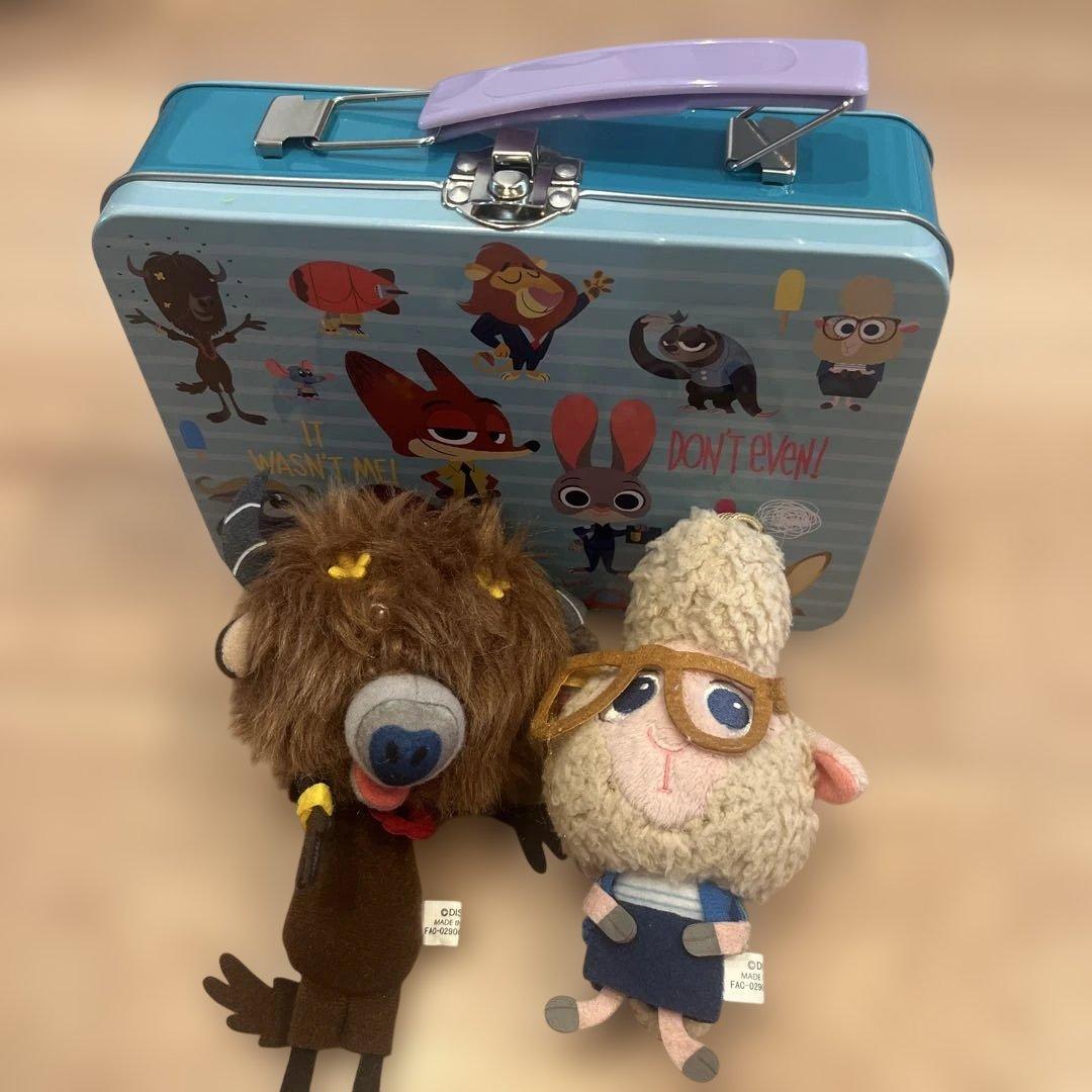 ズートピアヤックと副市長のベルウェザーぬいぐるみキーホルダーセットと缶ボックス ズートピア ベルウェザー副市長 ぬいぐるみキーホルダー｜Yahoo!フリマ