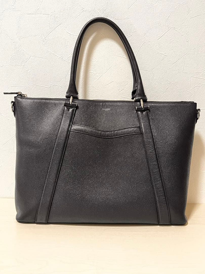 ペッレモルビダ トートバッグ(ネイビー)