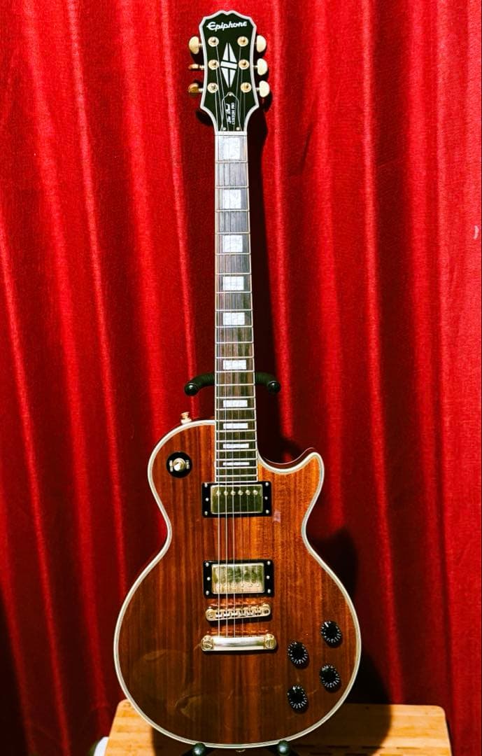 【特価】Epiphone Les Paul Custom koa