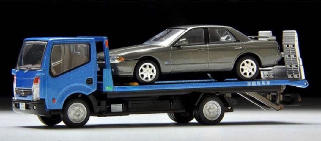 トミカ NEO LV-N144d 日産アトラス F24 花見台自動車 (青) - メルカリ