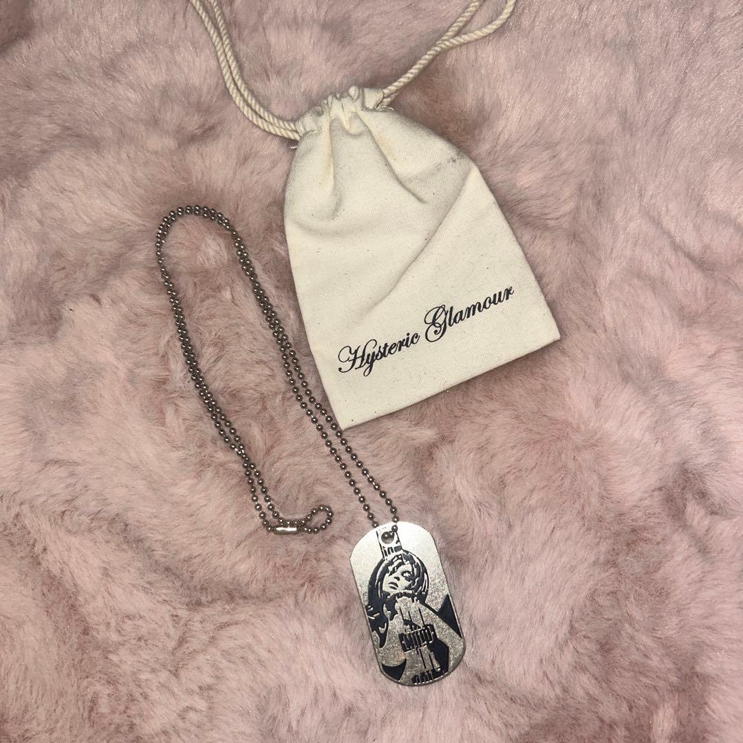 Hysteric Glamour ドッグタグ ネックレス - メルカリ
