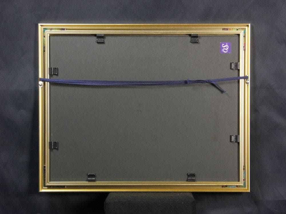 小杉小二郎 直筆サイン『巴里 コンコルド広場』リトグラフ 1996年