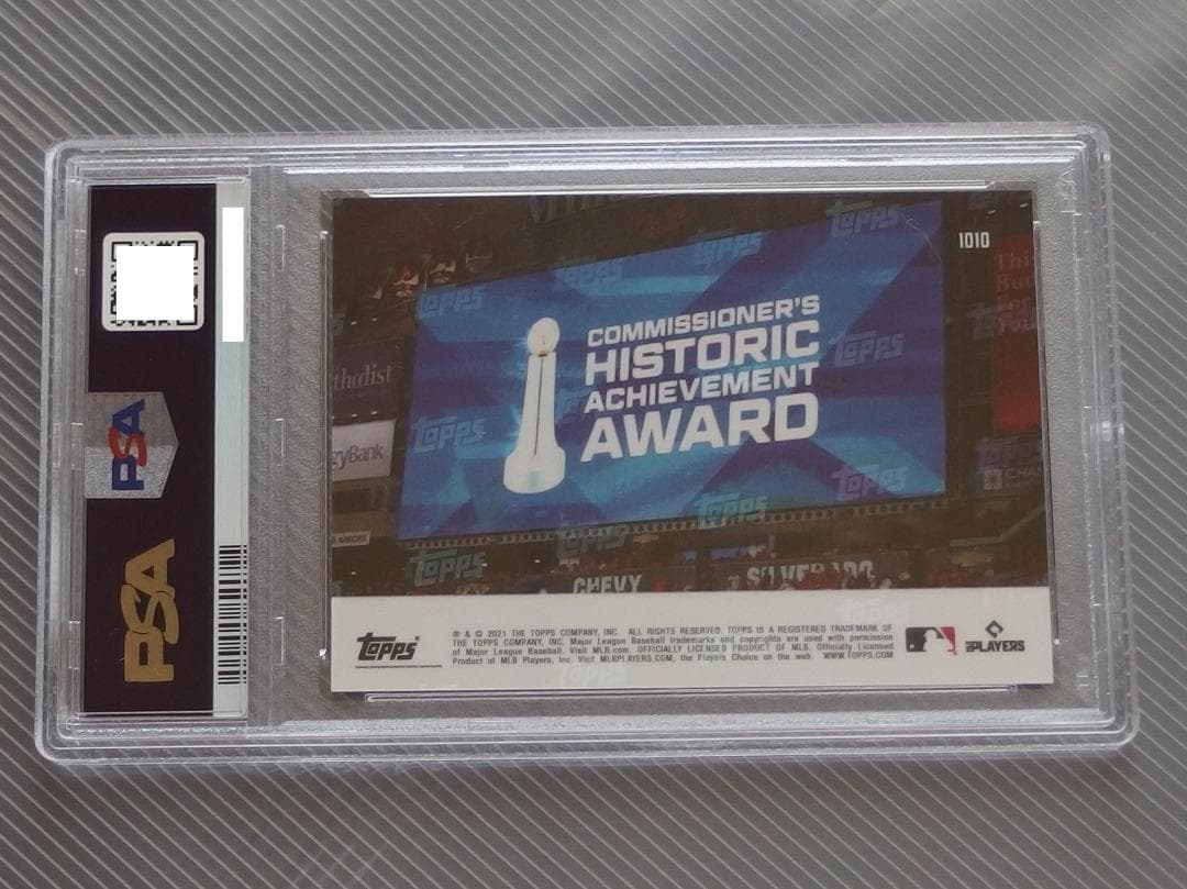 世界で1枚！ 大谷翔平 Topps now PSA10 パープルパラレル - メルカリ