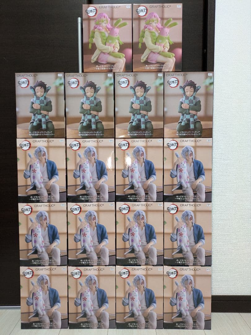 CRAFTHOLIC ぬーどるストッパーフィギュア 3種18個セット