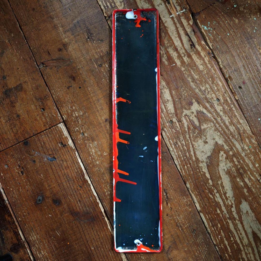 ️⭕️希少️⭕️ 丹平商会 直治水 ホーロー看板 大正ロマン 眼鏡の