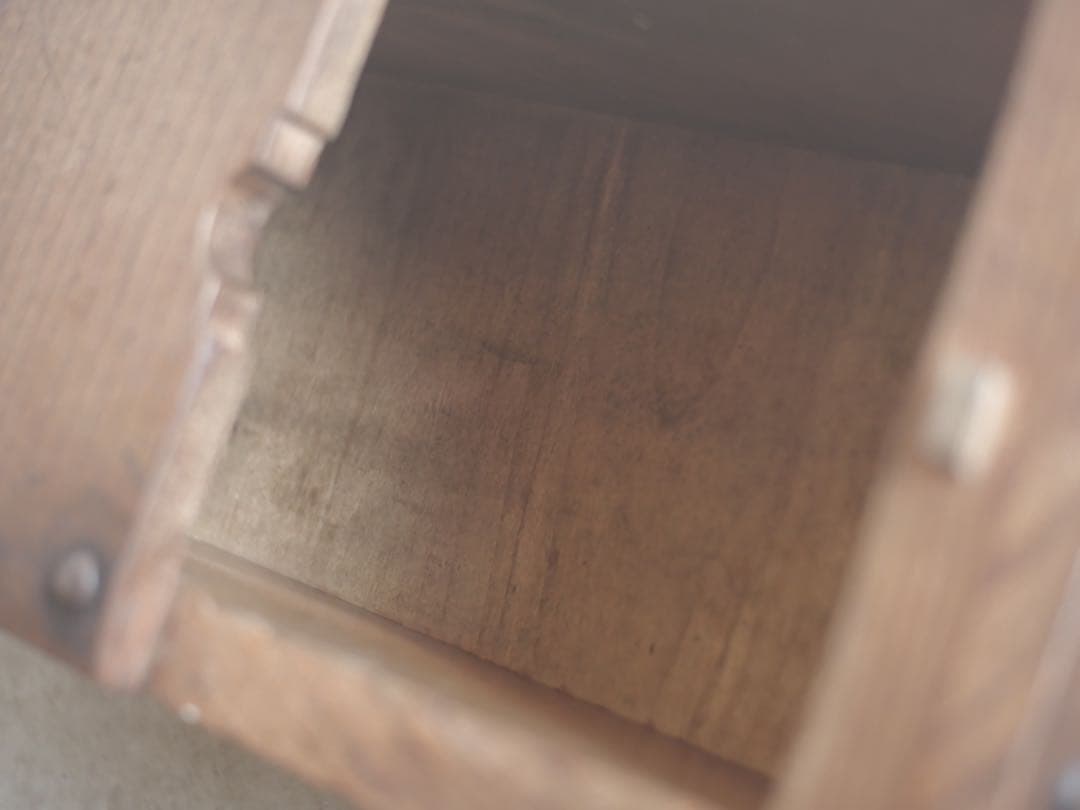 千両箱 賽銭箱 木箱 収納 箱 骨董 古家具 古道具 アンティーク 江戸 明治