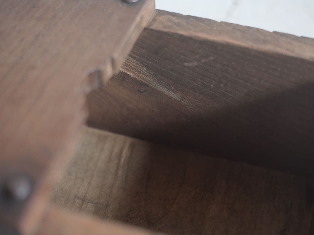 千両箱 賽銭箱 木箱 収納 箱 骨董 古家具 古道具 アンティーク 江戸 明治