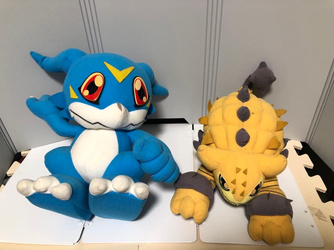 デジモンアドベンチャー02 ブイモン、アンキロモン DXぬいぐるみ