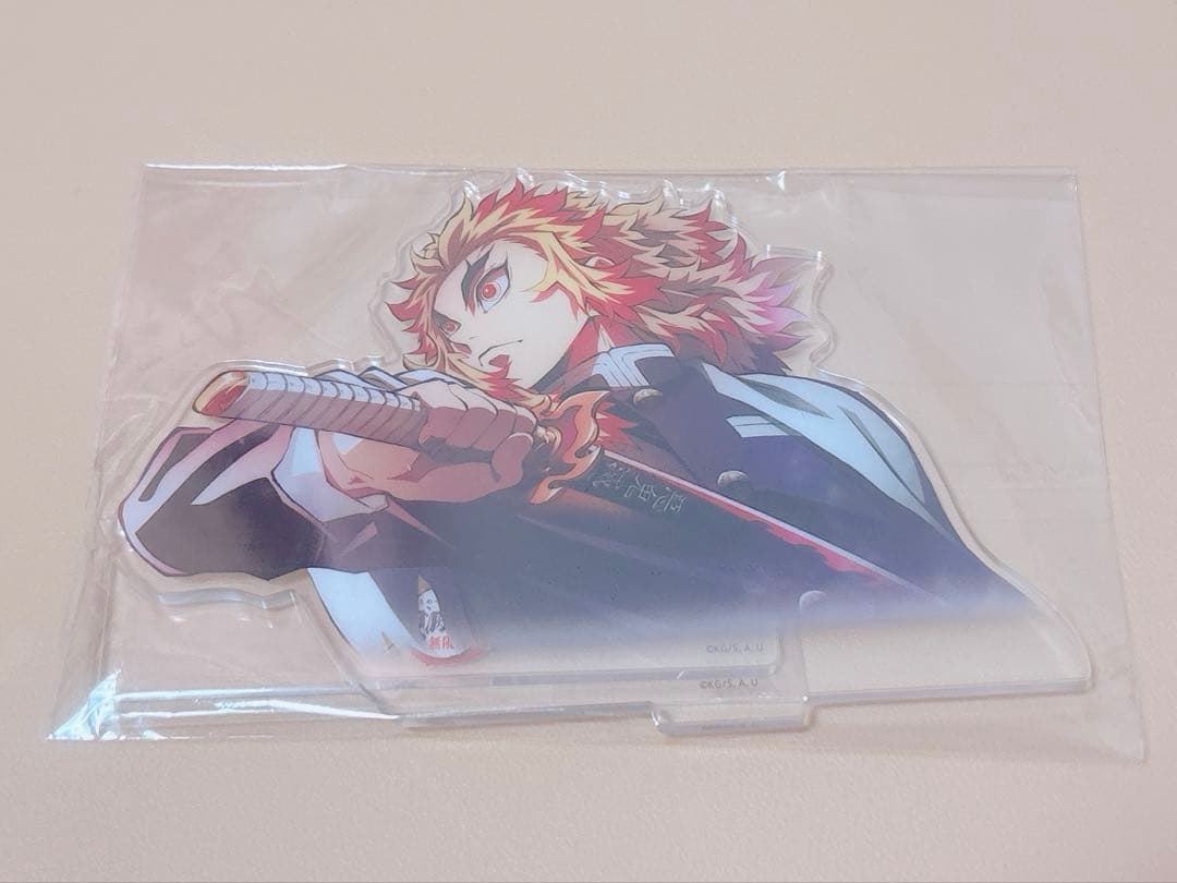 鬼滅の刃　無限列車編 キービジュアルアクリルスタンド　煉獄杏寿郎