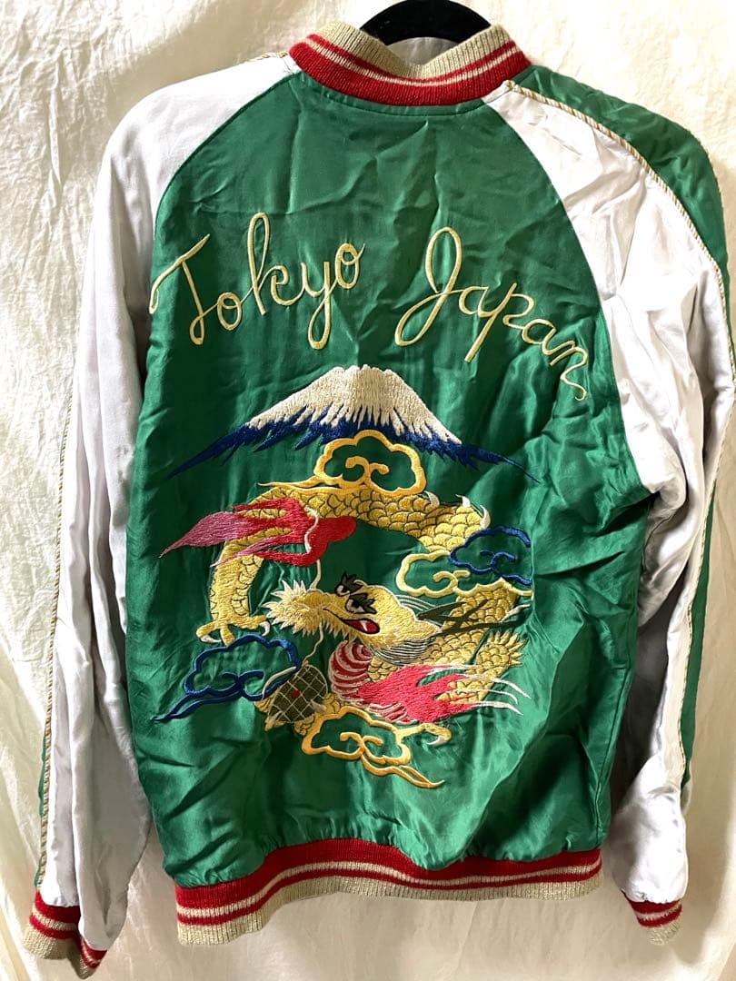 桃*ト様 テーラー・トーヨー東洋リバーシブル・スカジャン　サイズS tt1375