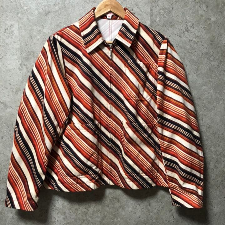 に*ん様 〔早い者勝ち〕MASU VASE PATTERN WORK JACKE 23SS Patchwork-ish Jacquard Cardigan / パッチワーク風ジャガード