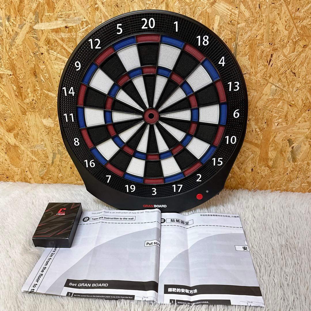 GRAN BOARD dash ダーツボード +チップ付きダーツ矢9本