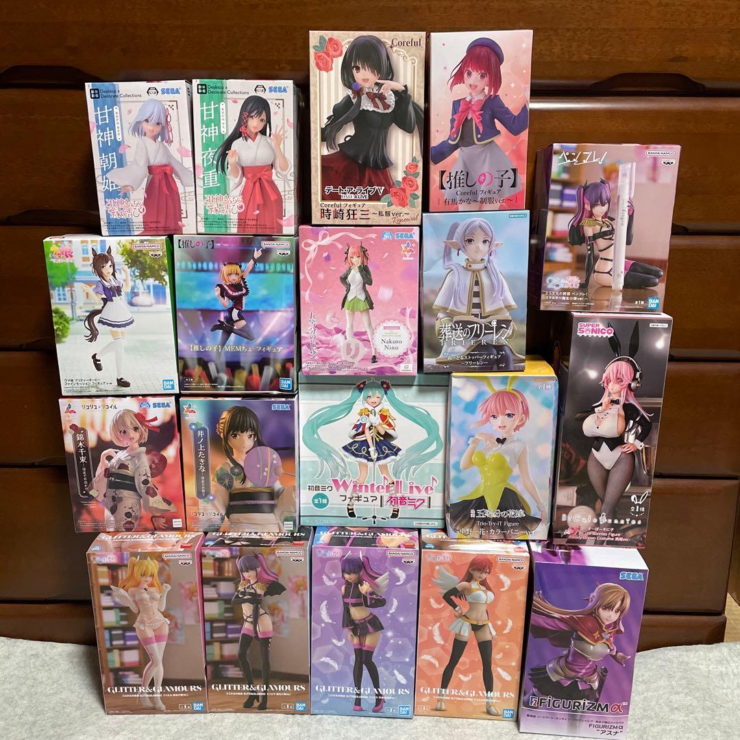 プライズフィギュアまとめ売り19点 - メルカリ