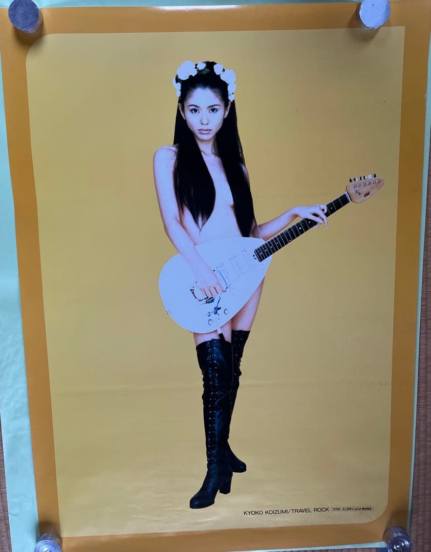 小泉今日子 ポスター　TRAVEL ROCK 約1028×727㎜ B1サイズ