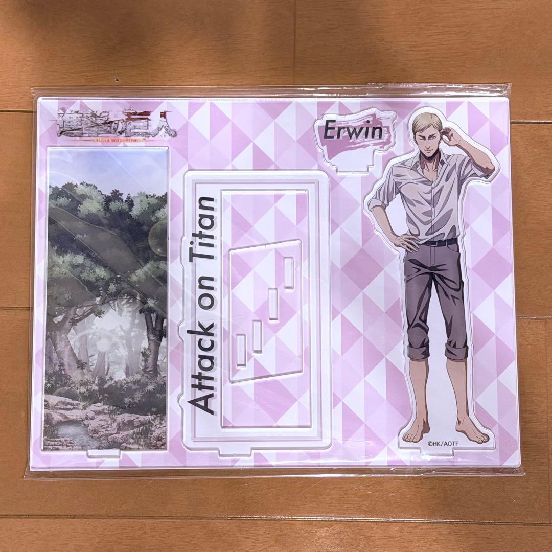 ツリービレッジ エルヴィン アクリルスタンド グッズ-スタンドポップ】進撃の巨人 アクリルスタンド エルヴィン