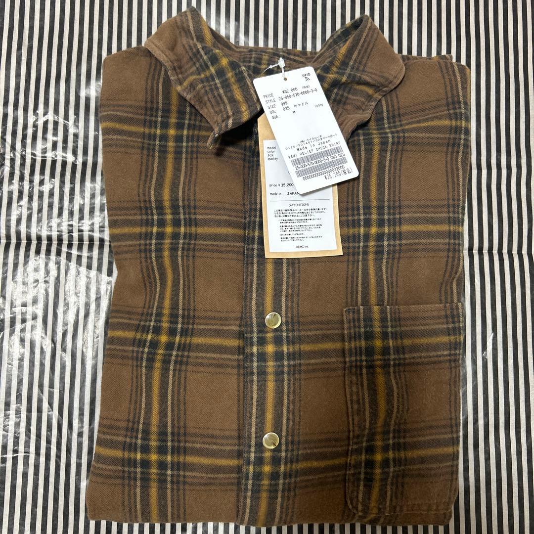 REMI RELIEF/レミ レリーフ CHECK SHIRT - メルカリ