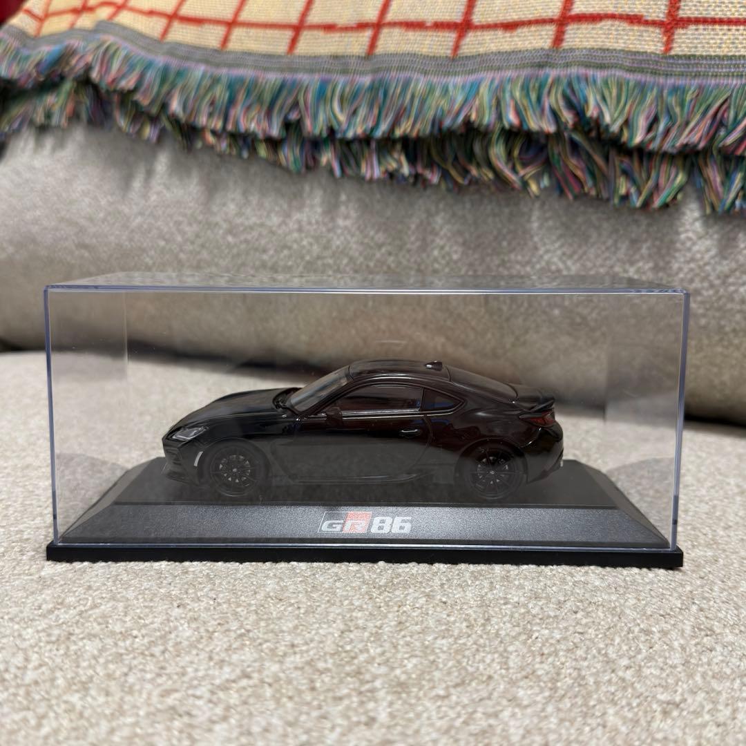 非売品　TOYOTA　カラーサンプルミニカー　GR86 ブラック