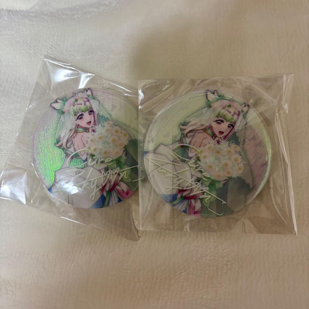 キミとアイドルプリキュア キミプリ 感謝祭 キュアズキューン 缶バッジ