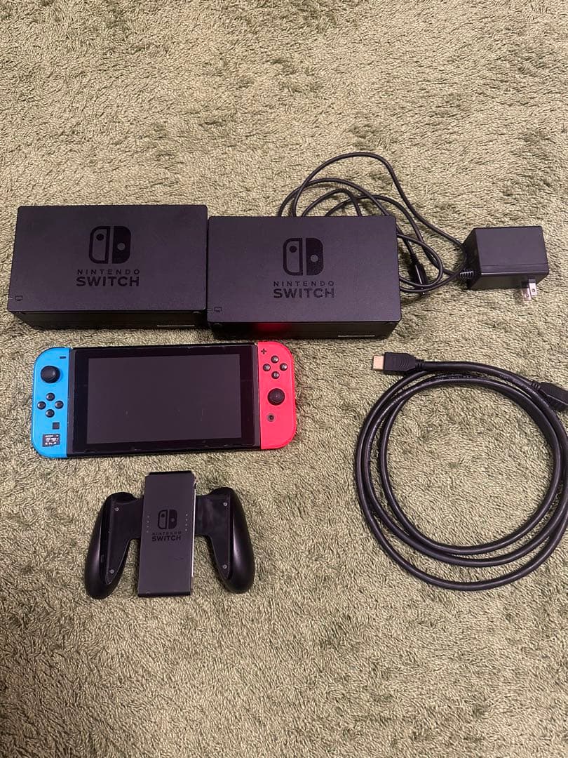 Nintendo Switch 本体 青/赤 Joy-Con 256gbメモリ