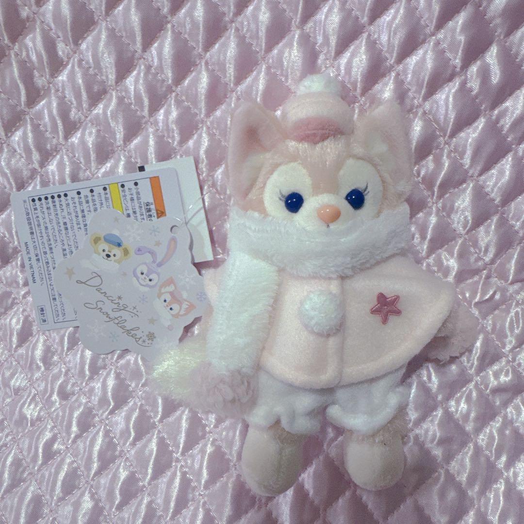 ダッフィー ダンシングスノーフレークス ぬいぐるみバッジ リーナベル お顔厳選