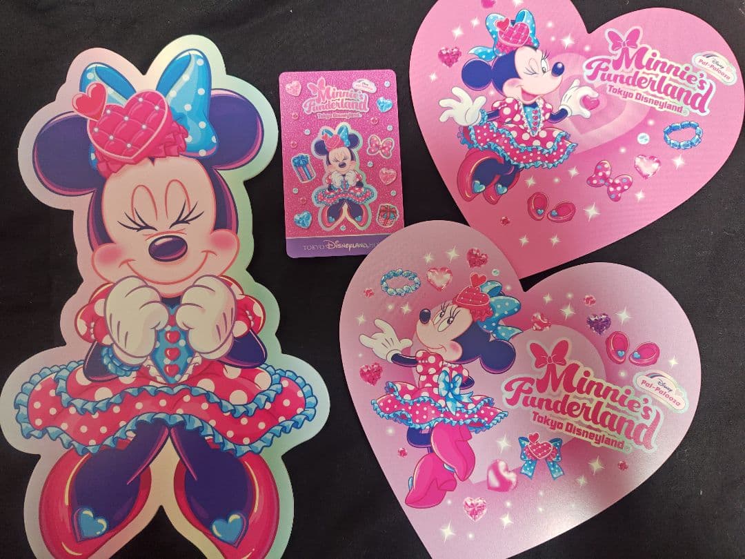 あ*お様 ミニー パルパルーザ スペシャルルーム 特典4点 ミニパル ミニファン