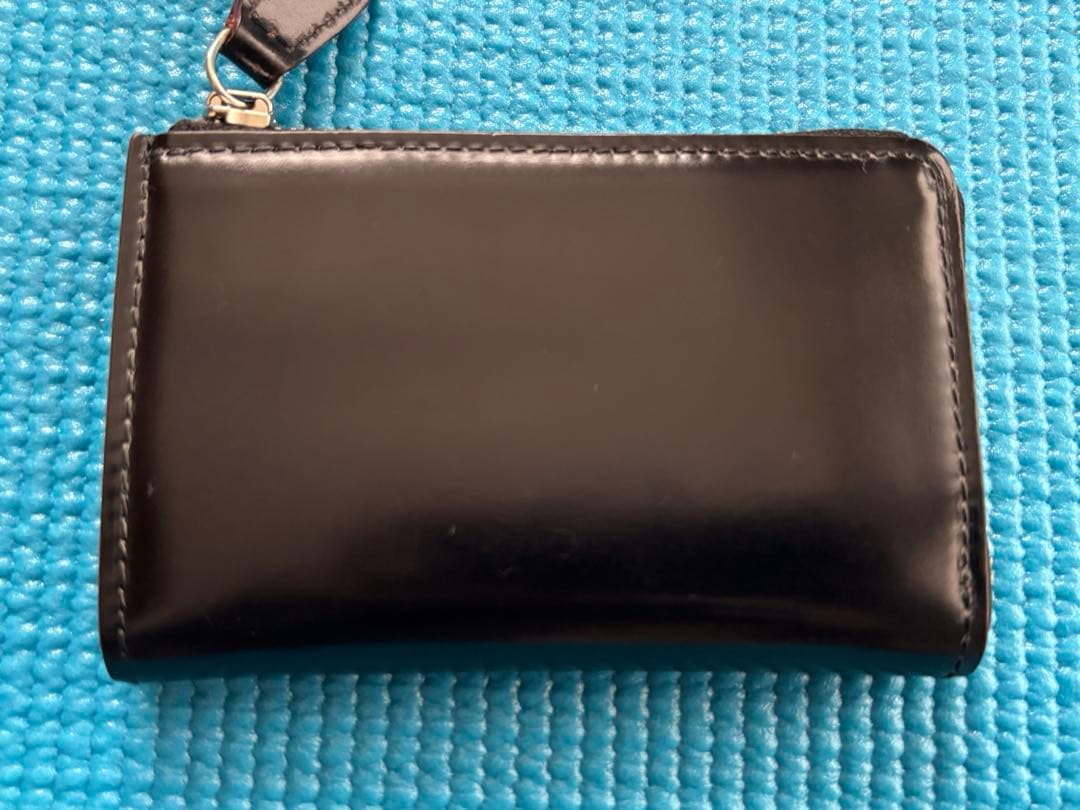 最終値下　GANZO CORDOVAN (コードバン) Lファスナー小銭入れ　黒