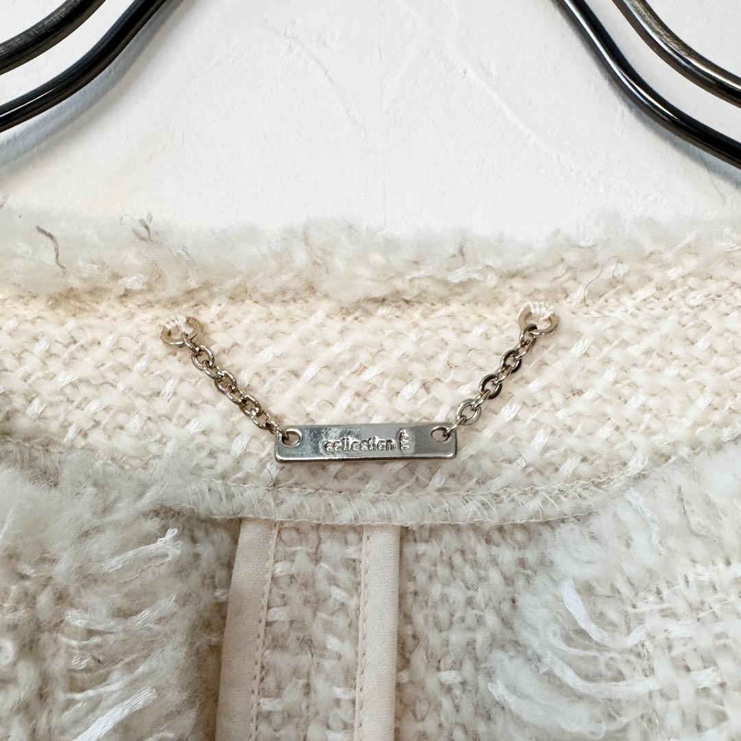 IENA 新品タグ付 定価2.8万円／ツイードボックスプルオーバー