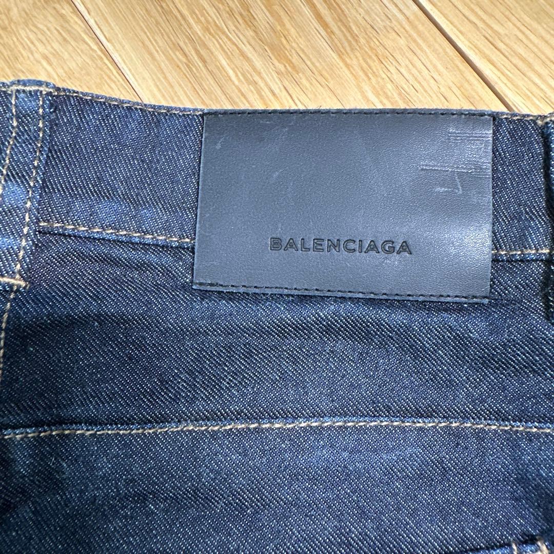 かわべ様専用 BALENCIAGA バレンシアガ スキニーデニム ダークブルー