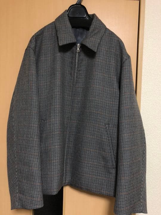 auralee ガンクラブチェックブルゾン　18aw