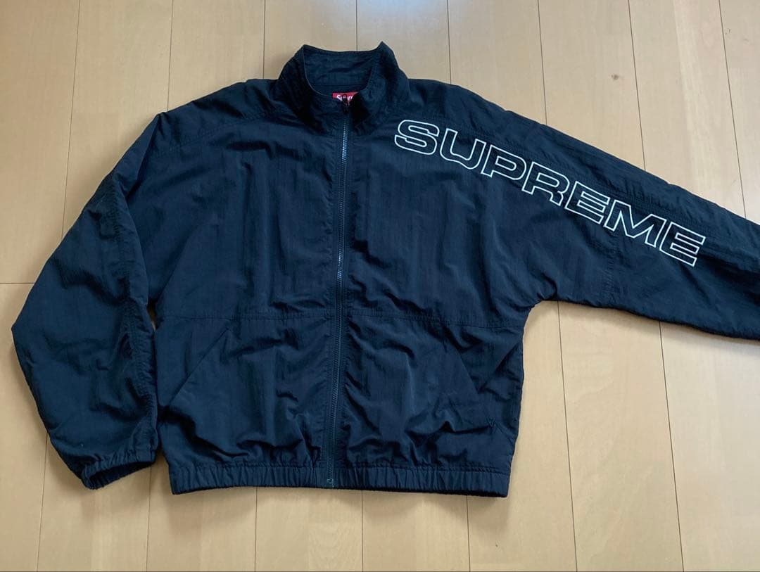 Supreme SPLIT TRACK JACKET BLK Mシュプリーム