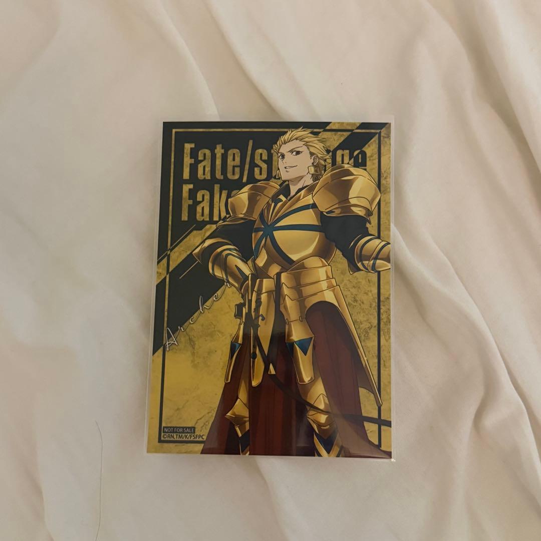 Fate/strange Fake ザッキャラ 特典 ブロマイド ギルガメッシュ - メルカリ